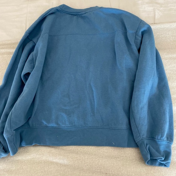 Zara Blue Cropped Crewneck 🩵 - Picture 2 of 2